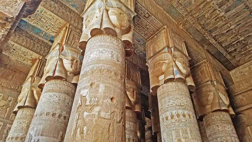 The Temple of Dandarah located in Qena.