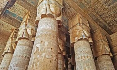 The Temple of Dandarah located in Qena.
